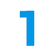 Number 1 icon