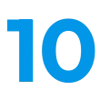 Number 10 icon