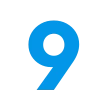 Number 9 icon